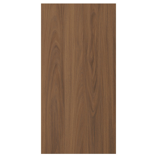 TISTORP Door, brown walnut effect, 40x80 cm