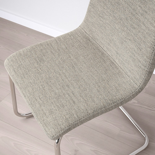 LUSTEBO Chair, Viarp beige/brown