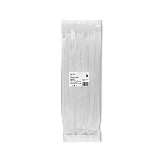 Qoltec Reusable Self-locking Cable Ties 7.2x350mm100pcs