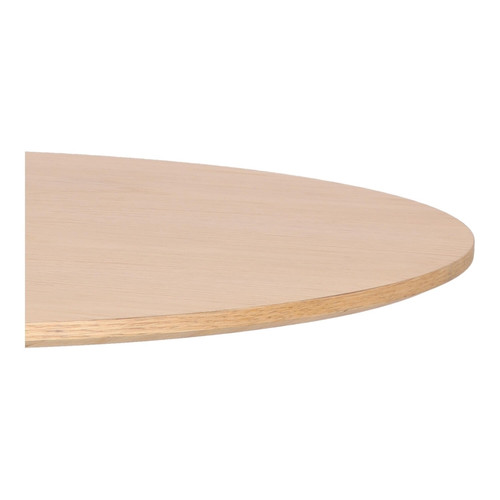 Table Simplet Skinny 80 cm, oak/black