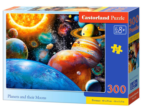 Castorland Jigsaw Puzzle Planets and Their Moons 300pcs 8+