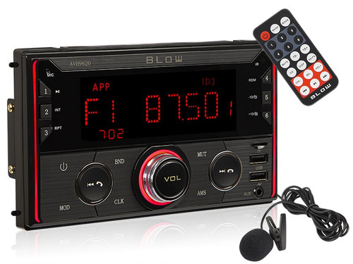 Blow Car Radio AVH-9620 2DIN RDS RGB