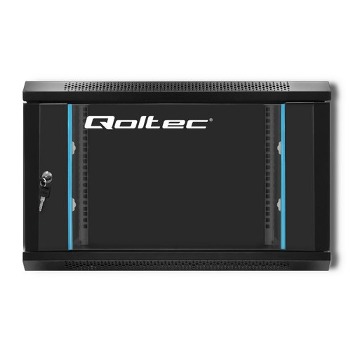 Qoltec Rack Cabinet 19", 6U, 600x370x450mm