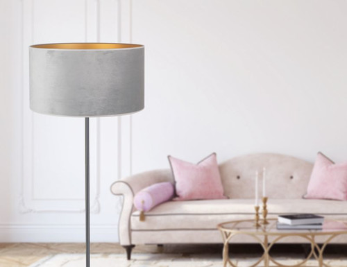 Floor Lamp Goldie 1 x E27, grey