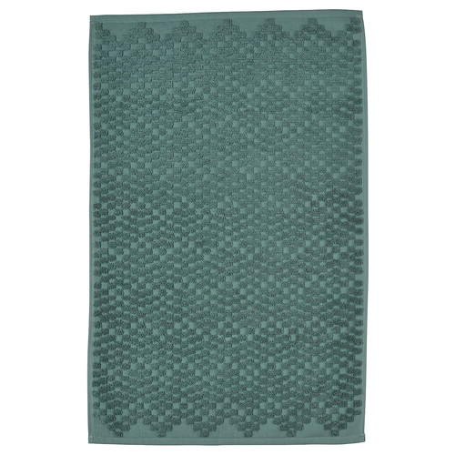 FJÄLLKATTFOT Bath mat, turquoise, 50x80 cm