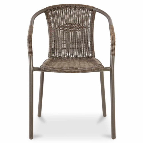 Garden Armchair Bari 60x53cm, brown