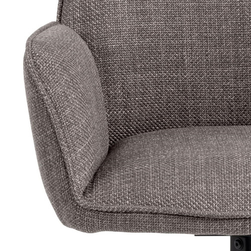 Upholstered Chair Glenda, light grey