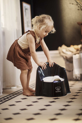 BABYBJÖRN Potty Chair - Black/White