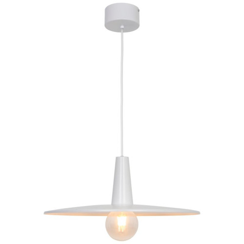 GoodHome Pendant Lamp Hibonit E27 45cm, white