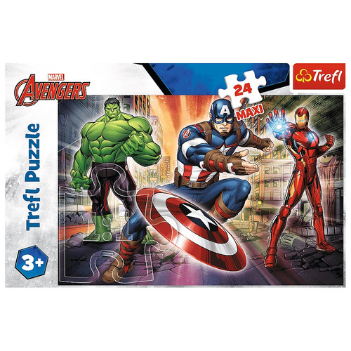 Trefl Children's Puzzle Maxi Avengers 24pcs 3+