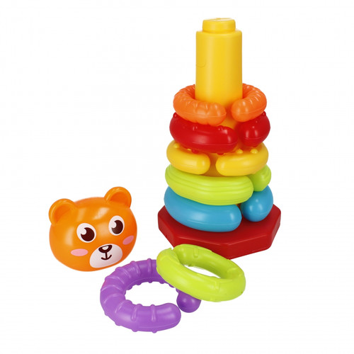 Pyramid Stacking Ring Educational Toy Tiger 5m+