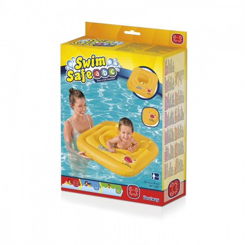 Bestway Inflatable Baby Swim Seat Swim Safe Step A 76 x 76 cm 12m+