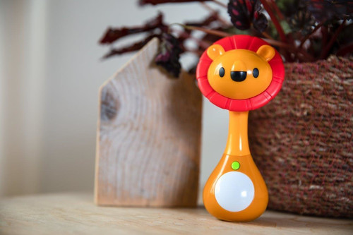 Bo Jungle B-Light & Music Rattle Lion 3m+