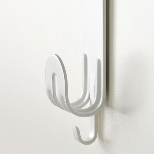 SEKINER Hook for door, white