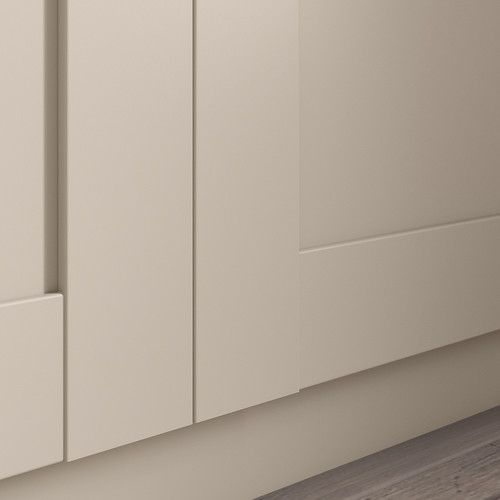 BERGSBO Door, beige, 50x229 cm