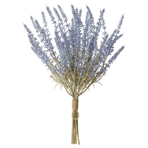 SMYCKA Artificial bouquet, in/outdoor/Lavender purple, 39 cm