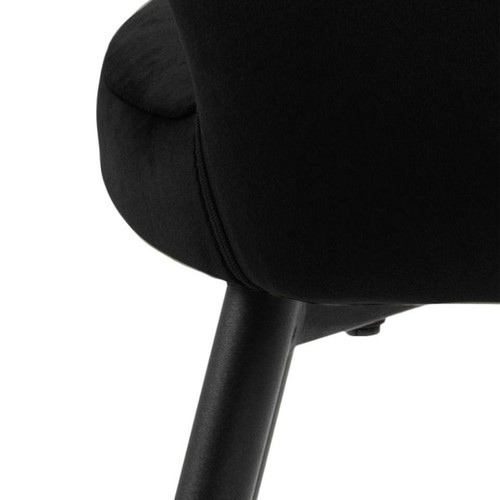 Upholstered Dining Chair Ranja, black