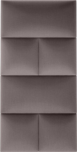 Upholstered Wall Panel Stegu Mollis Rectangle 60 x 30 cm, grey