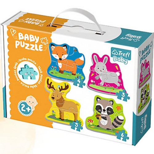 Trefl Baby Puzzle Animals 12m+