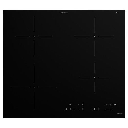 MATMÄSSIG Induction hob, black IKEA 300 black, 59 cm