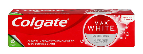 Colgate Max White Luminous One Toothpaste Sparkling Mint 75ml