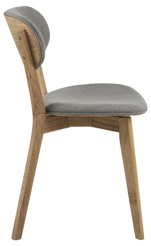 Chair Minsk, grey/oak