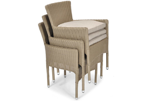 Garden Furniture Set with 6 Chairs SONATA, beige