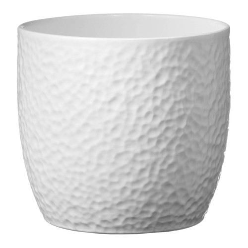 Plant Pot Indoor Boston 24 cm, white