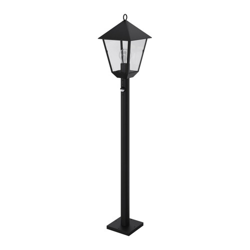 GoodHome Outdoor Lamp Docker, motion sensor, E27 IP44, black