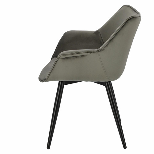 Upholstered Chair Lord, grey