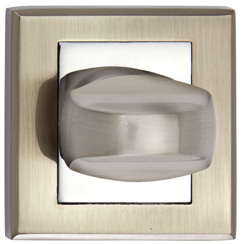 Door Escutcheon Schaffner Larga, satin nickel