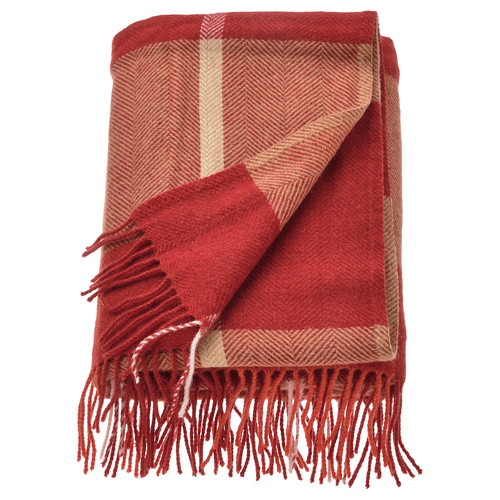 MYRULL Throw, red, 130x170 cm