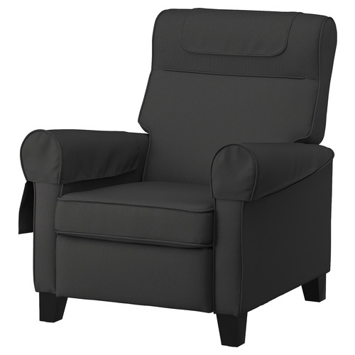 MUREN Recliner, Remmarn dark grey