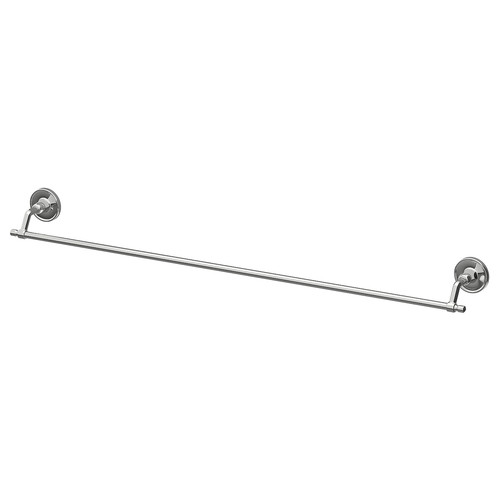 BROFJÄRDEN Towel rail, chrome effect, 74 cm