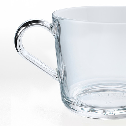 IKEA 365+ Mug, clear glass, 36 cl