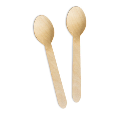 Set of Wooden Spoons Eco 100-pack