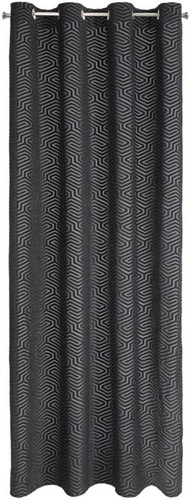 Curtain Inga 140 x 250 cm, black