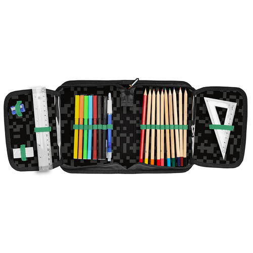 Pencil Case with School Accessories Arcade Game