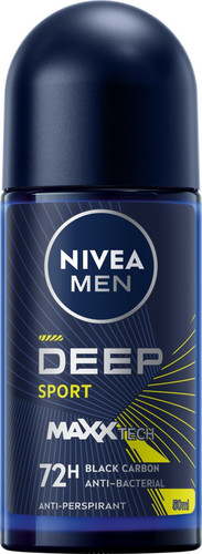 NIVEA MEN Anti-Perspirant Roll On Deodorant Deep Sport 50ml