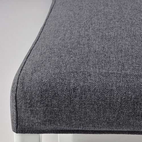 BERGMUND Chair cover, Gunnared medium grey
