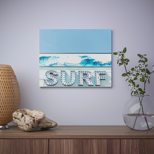 PJÄTTERYD Picture, just surf, 50x40 cm