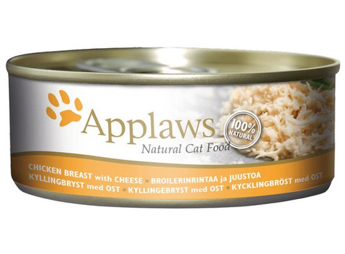 Applaws Natural Cat Food Chicken Breast with Cheese 156g