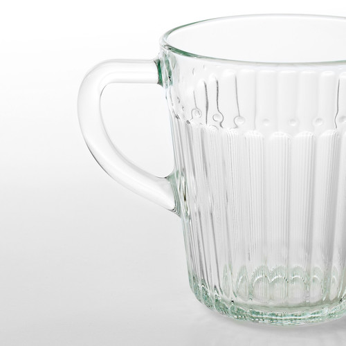 DRÖMBILD Mug, clear glass, 25 cl