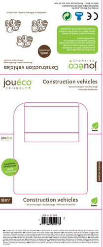 Joueco Eco Construction Vehicles Garbage Truck 18m+