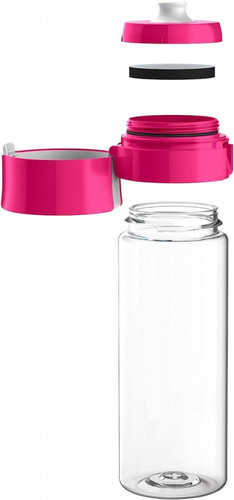 Brita Bottle Fill&Go Vital pink with 4 MicroDisc Filters, pink