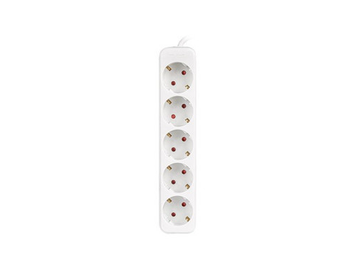 Lanberg Power Strip 3m 5x Schuko Outlet PS0-05F-0300-W, white