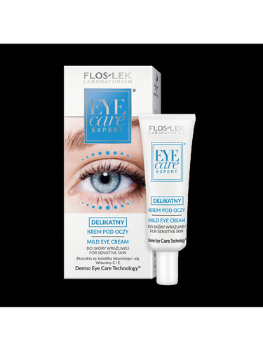 Floslek Eye Care Mild Eye Cream with Eyebright and Vitamin C 30ml