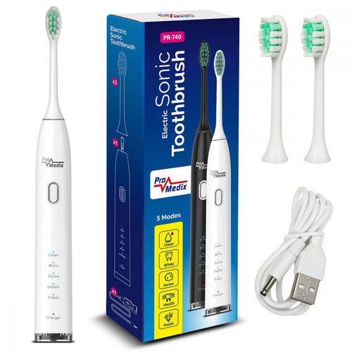 ProMedix Sonic Toothbrush Promedix PR-740 W, white