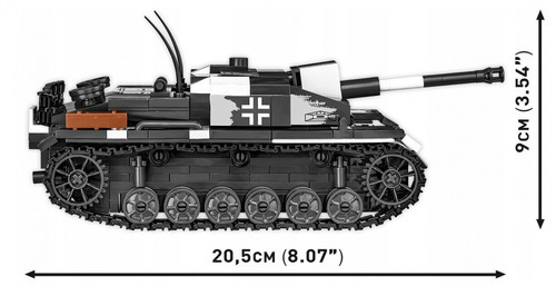 Cobi Blocks StuG III Ausf.F/8 & Flammpanzer 548pcs 8+