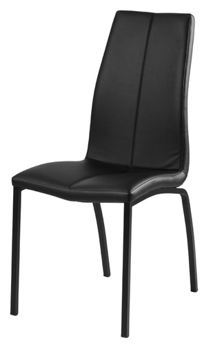 Chair Asama, black, black legs